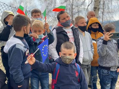 Откриване на ново училище 12.04.2021 г. - ОУ Д-р Петър Берон - Биркова, Велинград